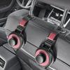 Gancio Multifunzione per Poggiatesta Sedile Auto Comodo Portatile Portabicchieri Pieghevole Organizer per Sedile Posteriore