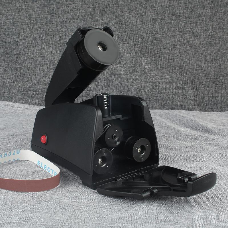 POLIZOR Ascuțitor Electric de Cuțite Șlefuitor cu Bandă 120/320/600/1000# PLUG UE Sistem de Ascuțit Bucătărie 100-240V Instrument de Lustruire DIY