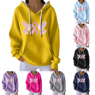 Women's Fashion Casual Christmas Angel Print Pullover Long-Sleeve Sweatshirt