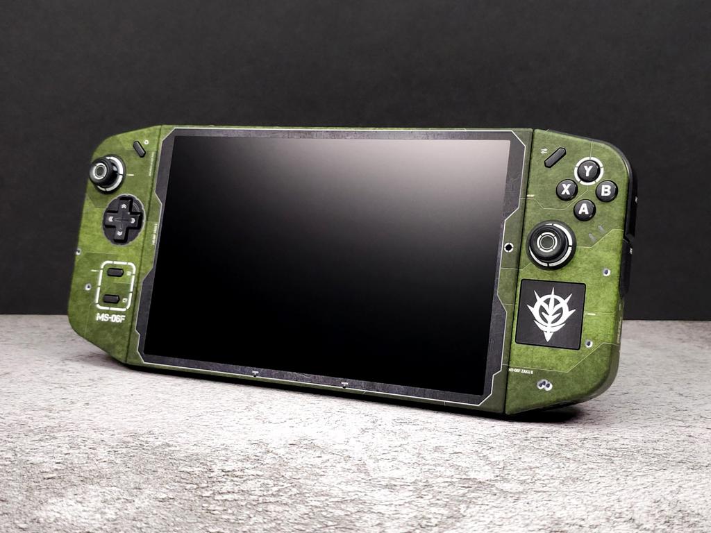 Lenovo Legion Go Skin, Green Zaku II Edition, Full-Wrapping Matte Vinyl Skin for Legion Go (Designed by POP SKIN)