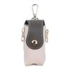 Portable PU Leather Patchwork Golf Ball & Tee Waist Bag