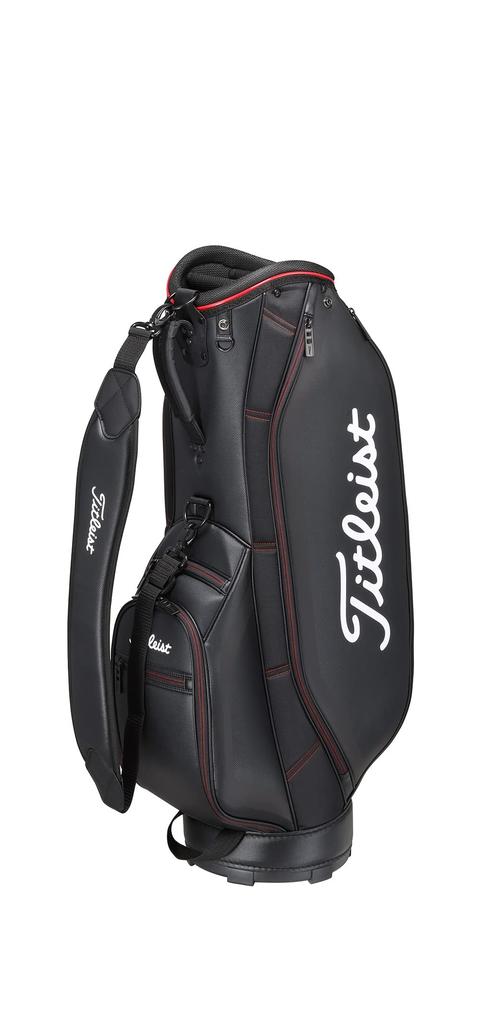 TITLEIST Aspira Caddy Bag TB23ACBA-06 BKRD Black/Red