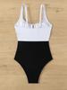 Women's Swimsuit One-piece High Waist Drawstring Sexy Bikini Swimsuit for Women Beachwear Bathing Suits