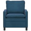 Blue Sofa 76 x 81 x 87.5 cm Velvet