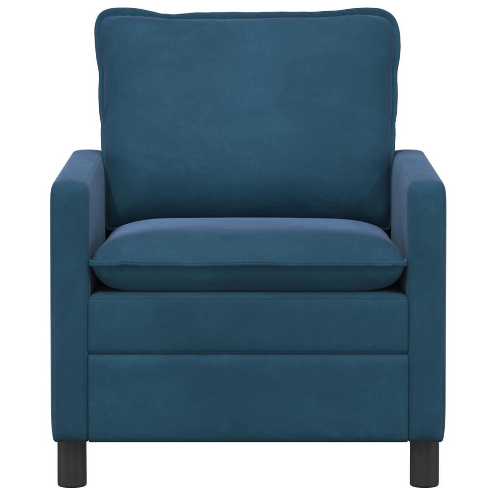 Blue Sofa 76 x 81 x 87.5 cm Velvet