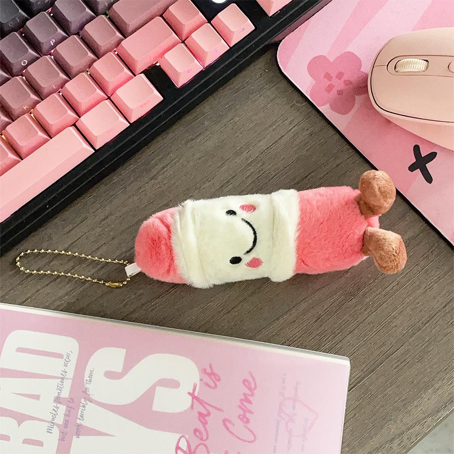 

Мультяшный Карандаш Кукла Плюшевая Кукла-Ластик Подвеска для Сумки Имитация Канцелярской Серии Кукла Подарок для Ученика Начальной Школы height about 14cm