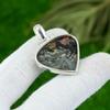 Anniversary Gift For Her Natural Picasso Jasper Gemstone Pendant 925 Silver