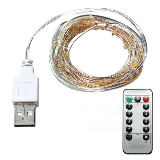 String Light Safe Waterproof Copper Wire Fairy Lights