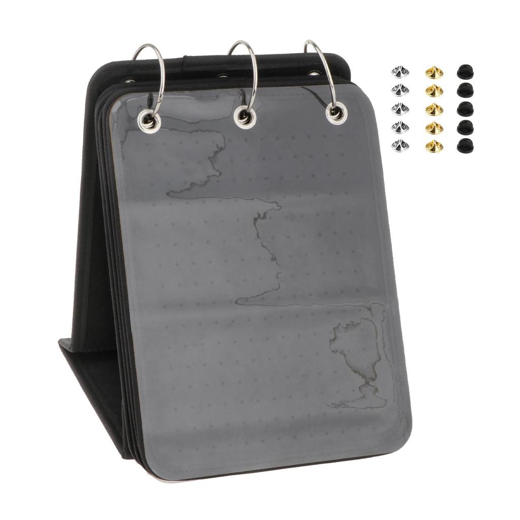 Pin Display Binder Brooch Storage Organizer Creative Stable Durable Felt Stand for Women