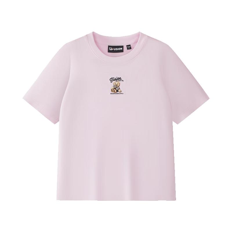 

FILA Women s Little Bear Graphic Slim Fit Short Sleeve T-Shirt M