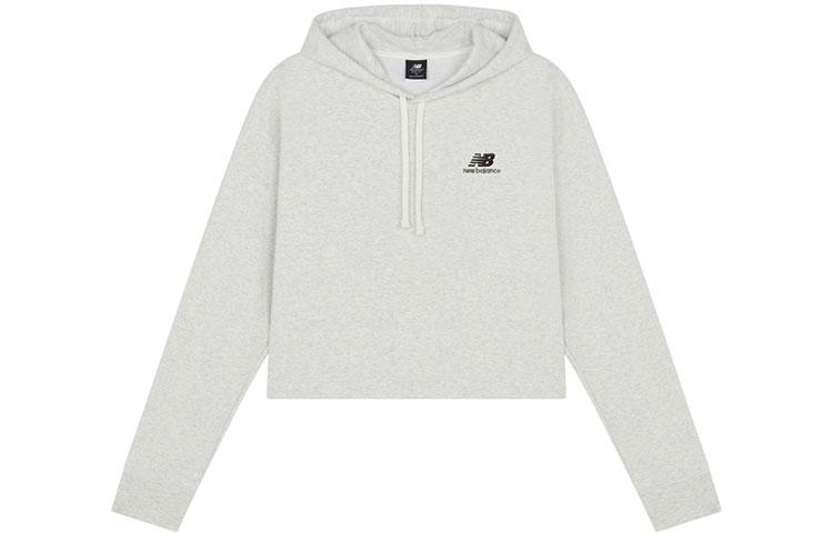 

New Balance Sweatshirts Unisex Gray Hooded Moderate Other UT21502-SAH U4