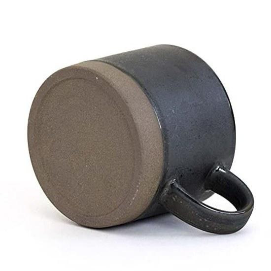Tatara Mino Ware Mug Gray Tableware Japanese Dishwasher Microwave Safe Cafe Home Time Ceramic Made Japan 300ml Earthstone 220354