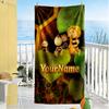 Biene Maja Customizable Name Beach Towel Super Soft & Absorbent Portable for SwimmingBeachCamping Travel Beach AccessoriesGym
