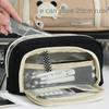 Large Capacity Pencil Box Korean Style Pen Case Organizer Pen Box Aesthetic Pencil Bag  Stationery