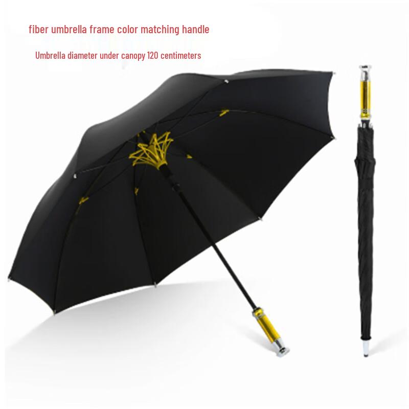 Reinforced Windproof Long-Handle Umbrella (10-Pack)