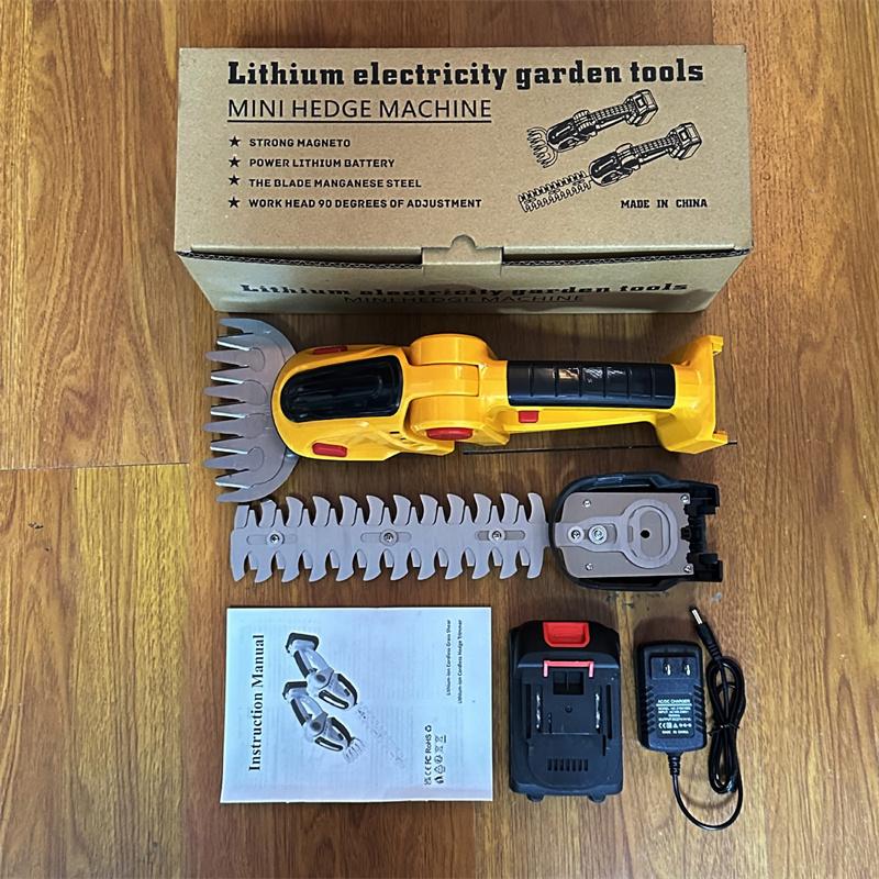 Household Lithium  Handheld Hedge Trimmers  Mini Electric Hedge Clippers  Lawnmowers  Hedge Clippers Trimmers  Pruning Tools