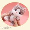 Calico Cat Plush Doll Keychain - Cute & Comforting Birthday Gift