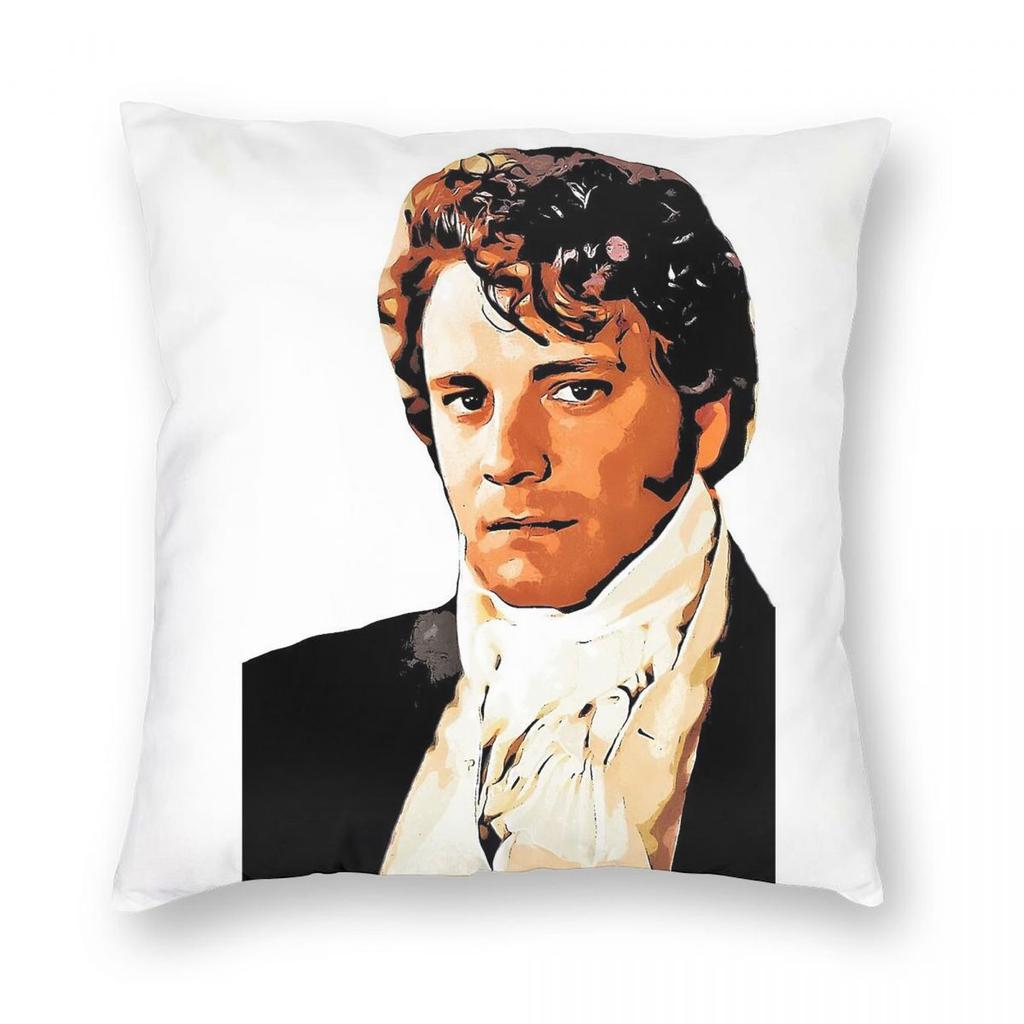 Mr Darcy Pride And Prejudice Square Pillowcase Polyester Linen Velvet Creative Decor Throw Pillow Case Room Cushion Cover x