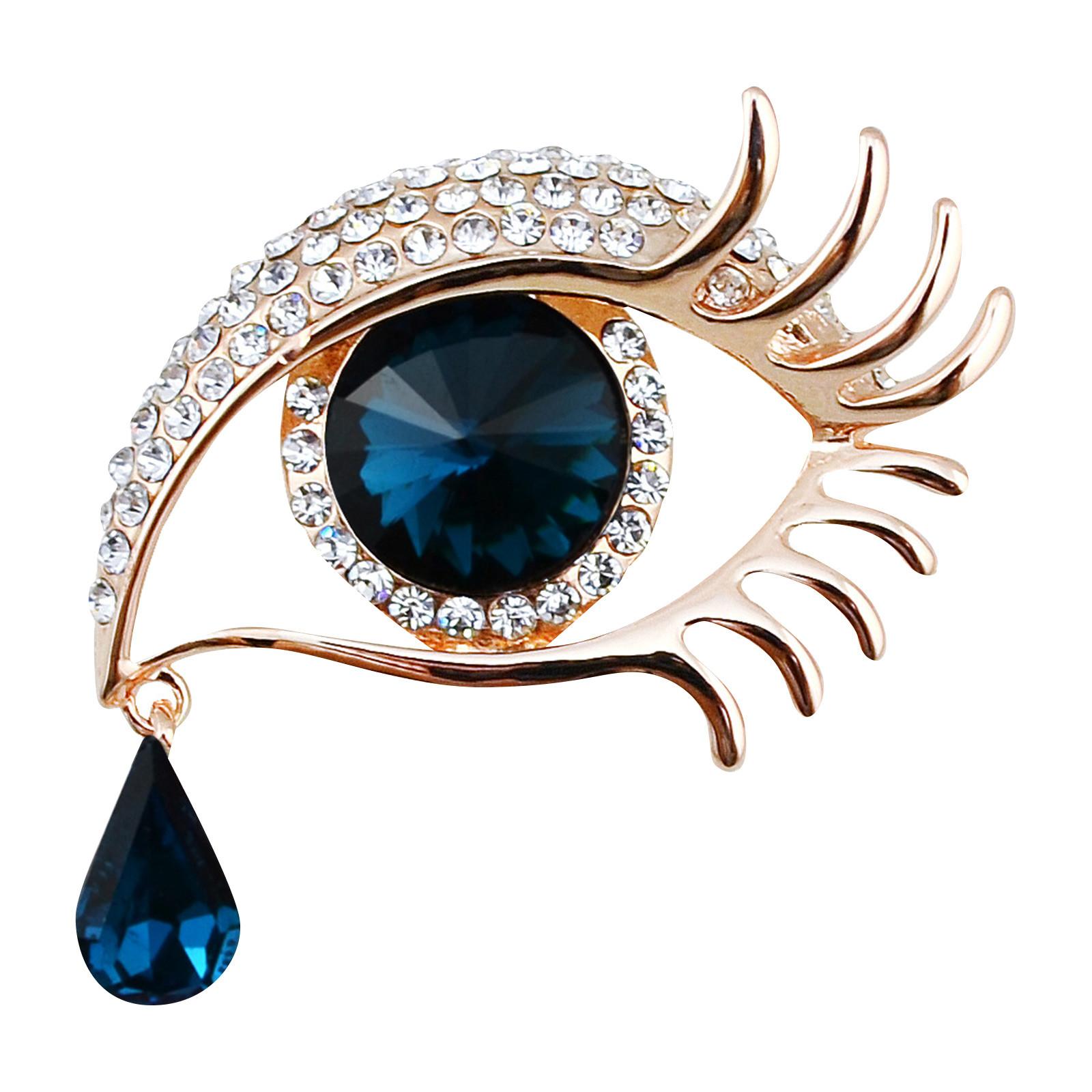 

Брошь из сплава для ушей, High-end Sense, High-end Chest Flower, High-end Coat, Suit Brooch One Size синий