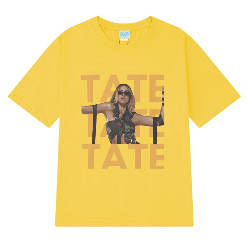 Tate McRae Miss Possessive Tour 2025 Graphic T shirt New Unisex Women vintage Y2k short sleeve Tshirts Unisex 100 Cotton clothing