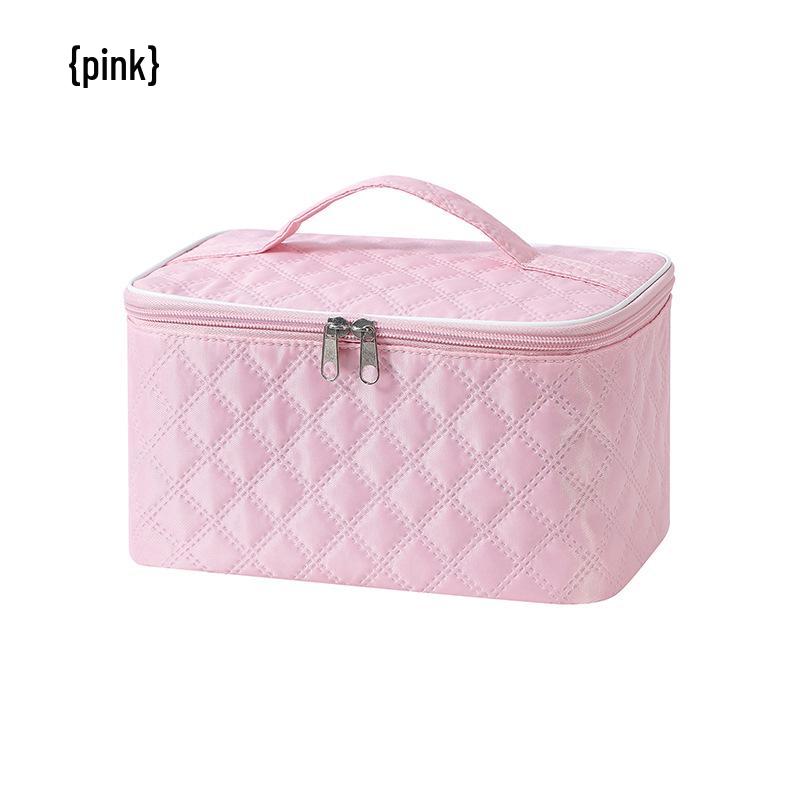 Large Capacity Women's Cosmetic Bag - Premium Portable Travel Toiletry Storage