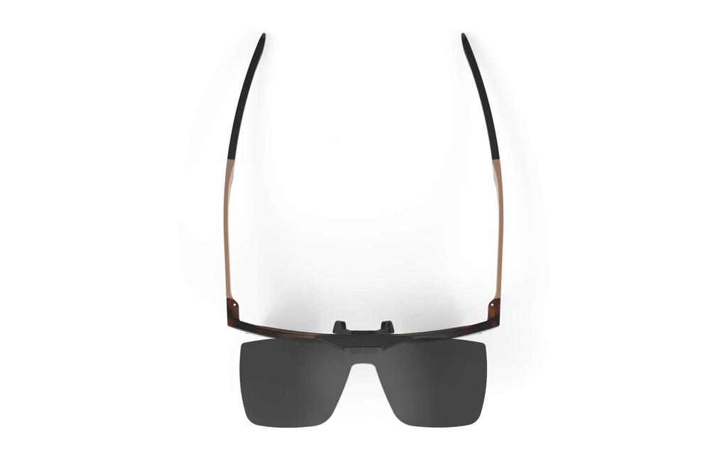 Sports Sunglasses INKAS Demi Turtle Gloss Smoke Black [RUDY PROJECT] Flip-Up SP681050-0000