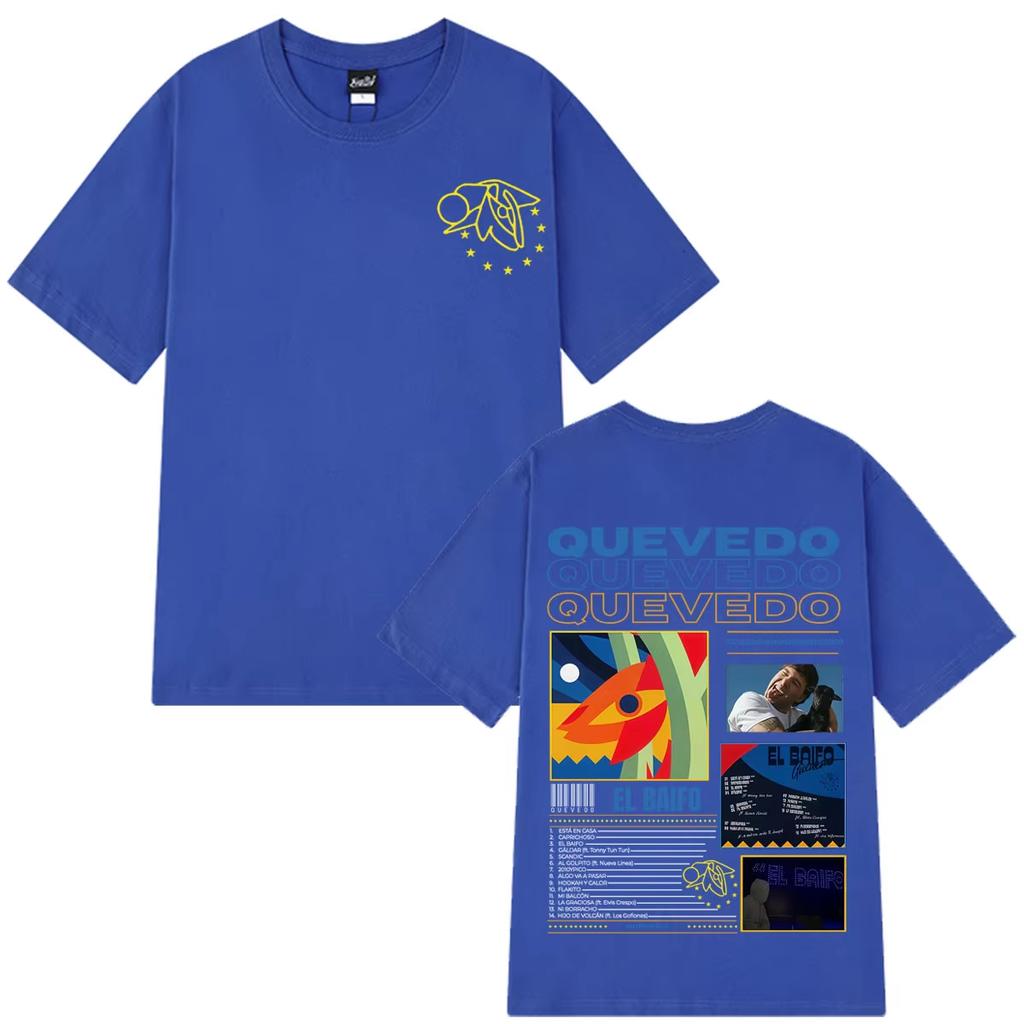 Quevedo El Baifo Tour Concert Graphic Print Unisex Women And Men T-shirt