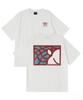 URBANAGE Peach Mode Oversized Short Sleeve White