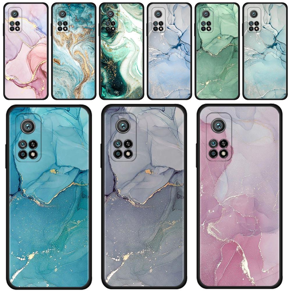 

Мраморный художественный модный чехол для телефона Xiaomi Mi 11 Ultra 11X 10 10T 9 9T 8 для xiaomi Note 10 CC9 A2 Pro Lite SE 5G силиконовый чехол