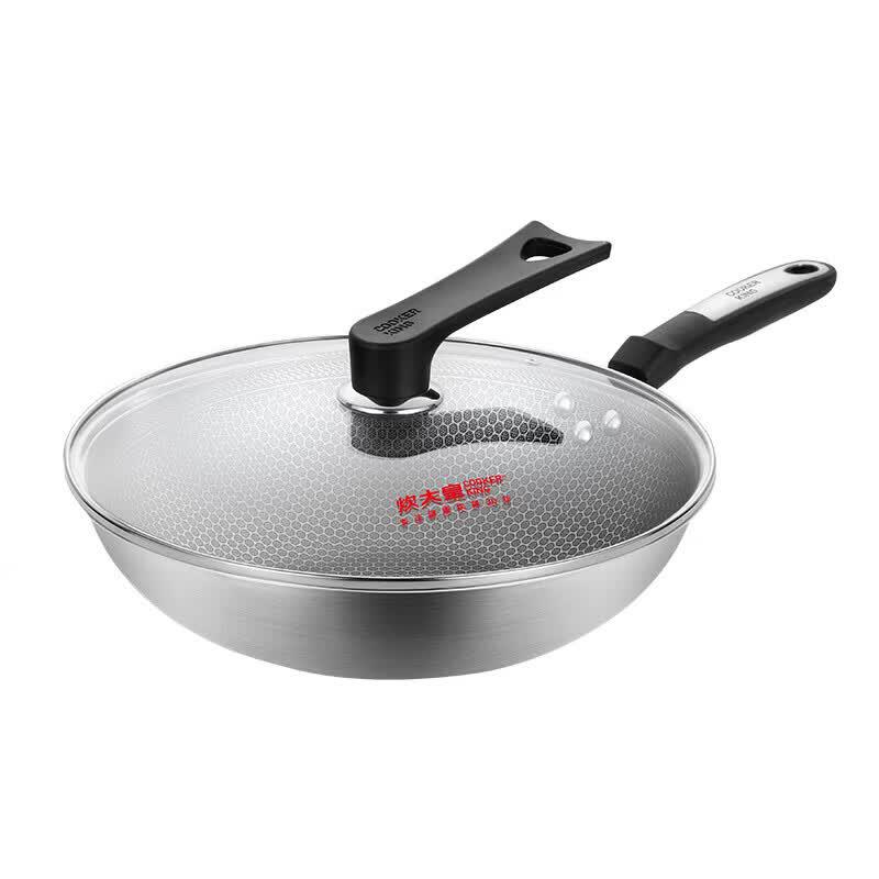 COOKER KING CK82343 32 см Вок с сотовой антипригарной поверхностью