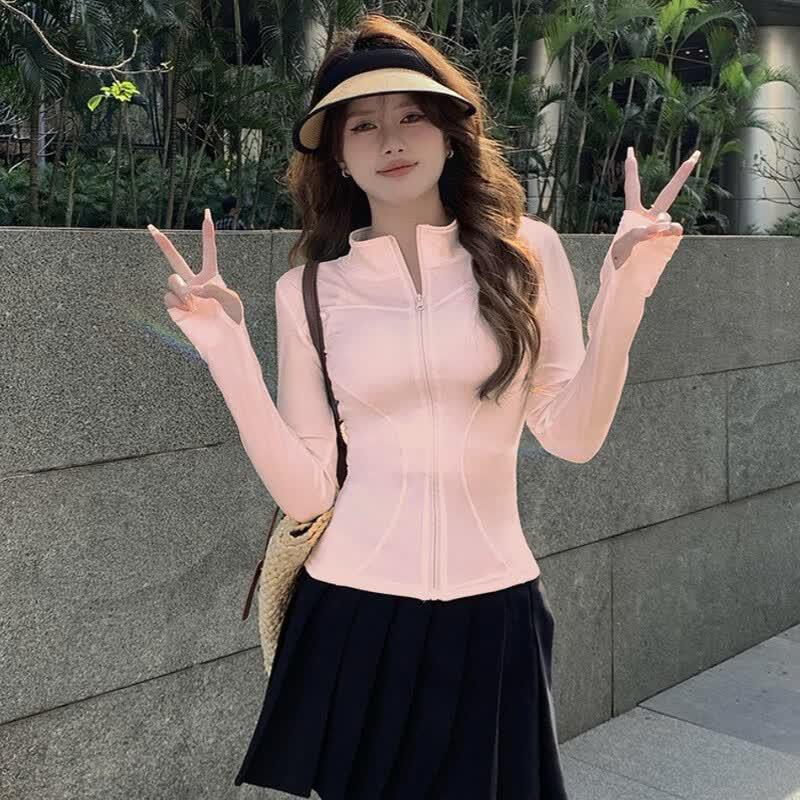 Women's Summer Slim-Fit Breathable UV Protection Sun Jacket