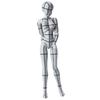 TAMASHII NATIONS S.H.Figuarts Body-chan -Wireframe- (Gray Color Ver.) Approximately 135mm PVC & ABS Painted Movable Figure