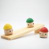 Comomg Acorn Rolling Set 1, Wooden Toy, Made In Japan, for Children, Com-donset 001