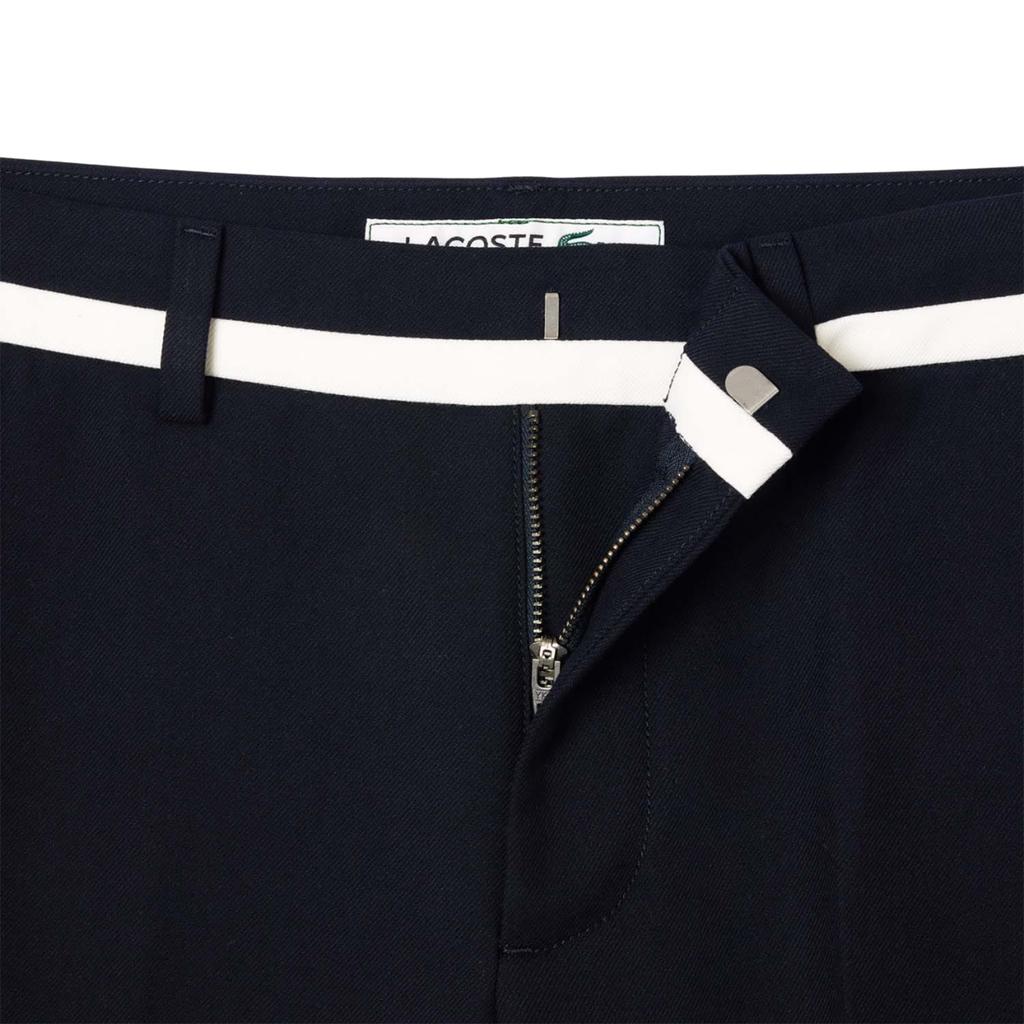 Lacoste Mens Badge Straight Suit Trousers
