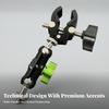 Handlebar Camera Mount with 1/4 Screw Clamp Swivel