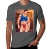 Hunk Portrait 3 Tshirt Simple Casual Short Sleeve Cotton Tshirt