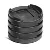 8pcs set Plastic MultiSlot Furniture Leg Skid Resistance Pad NonSlip Bed Stopper Foot Mat for Table Desk Sofa Chairs (Transparent)