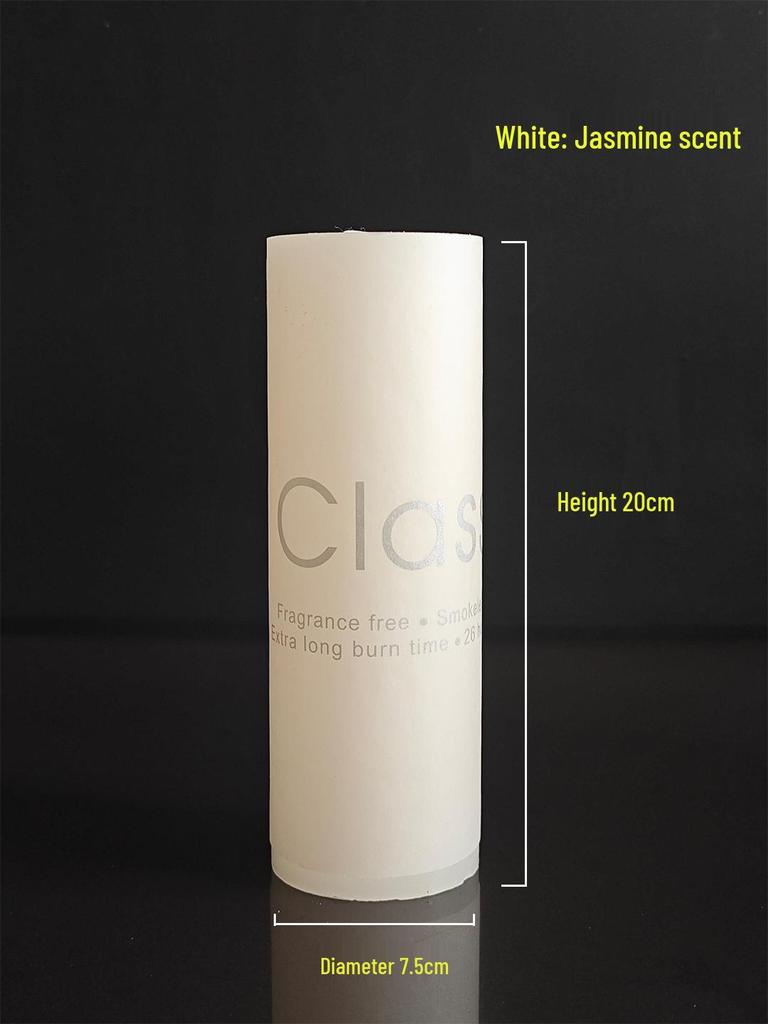 Set of 3 Aromatherapy Candles with Holders – Smokeless, Fragrant, and Ideal for Emergencies or Romantic Occasions.