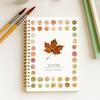 Coloring Picture Book with 12 Paint Colors Thickened Pages Animal Flower