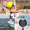 Super Power Salvage Fishing Magnetic 310lb Strong Neodymium Magnet Double Side Search Magnet Hook  M48mm-M60mm Stell Cup Holder
