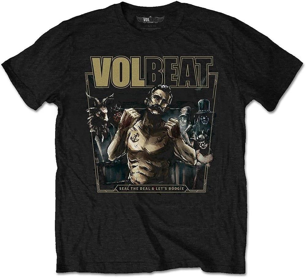 Authentic Volbeat Seal The Deal T-Shirt S M L XL 2XL NEW S