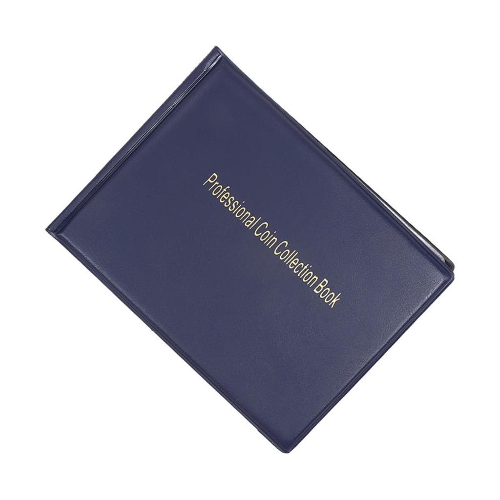 240 Grids Medium-sized Coins Album Professional Coin Collection Book PVC Money Organizer Storage Bags Household Album