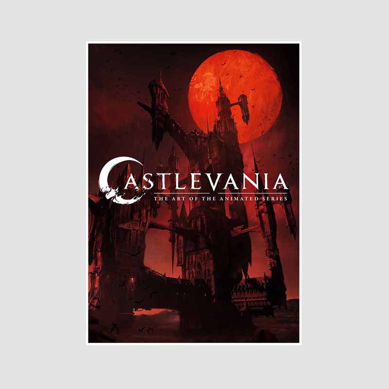 

Білий паперовий настінний постер Класичне аніме Castlevania Плакати та принти Декор домашнього бару Інтер’єр Фреска Прикраса кімнати Художній живопис Колекція подарунків 30x21cm