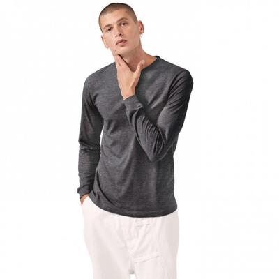 Unisex Adult CVC Heather Long-Sleeved T-Shirt
