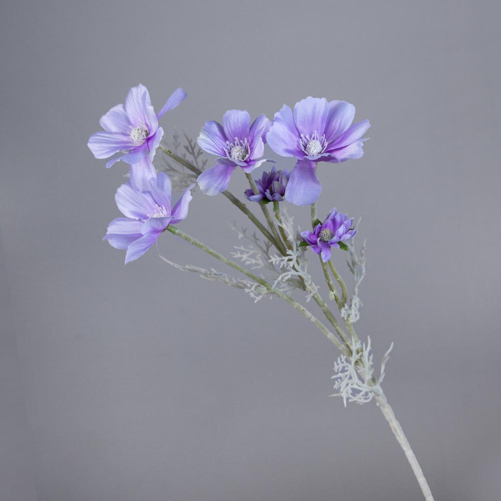Artificial Single Stem Cosmos Flower Decoration for Home, Weddings, and Photography