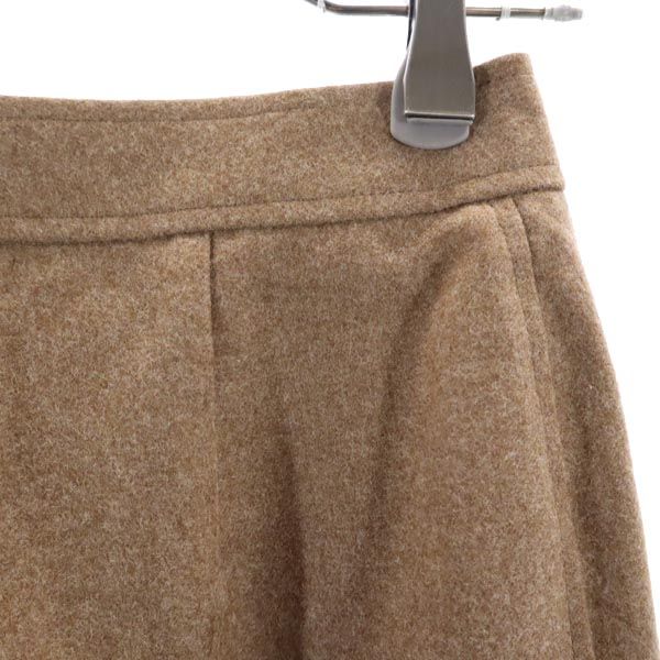 unused YVES SAINT LAURENT Sanyo Shokai Wool Long pants T7 Brown Women Used