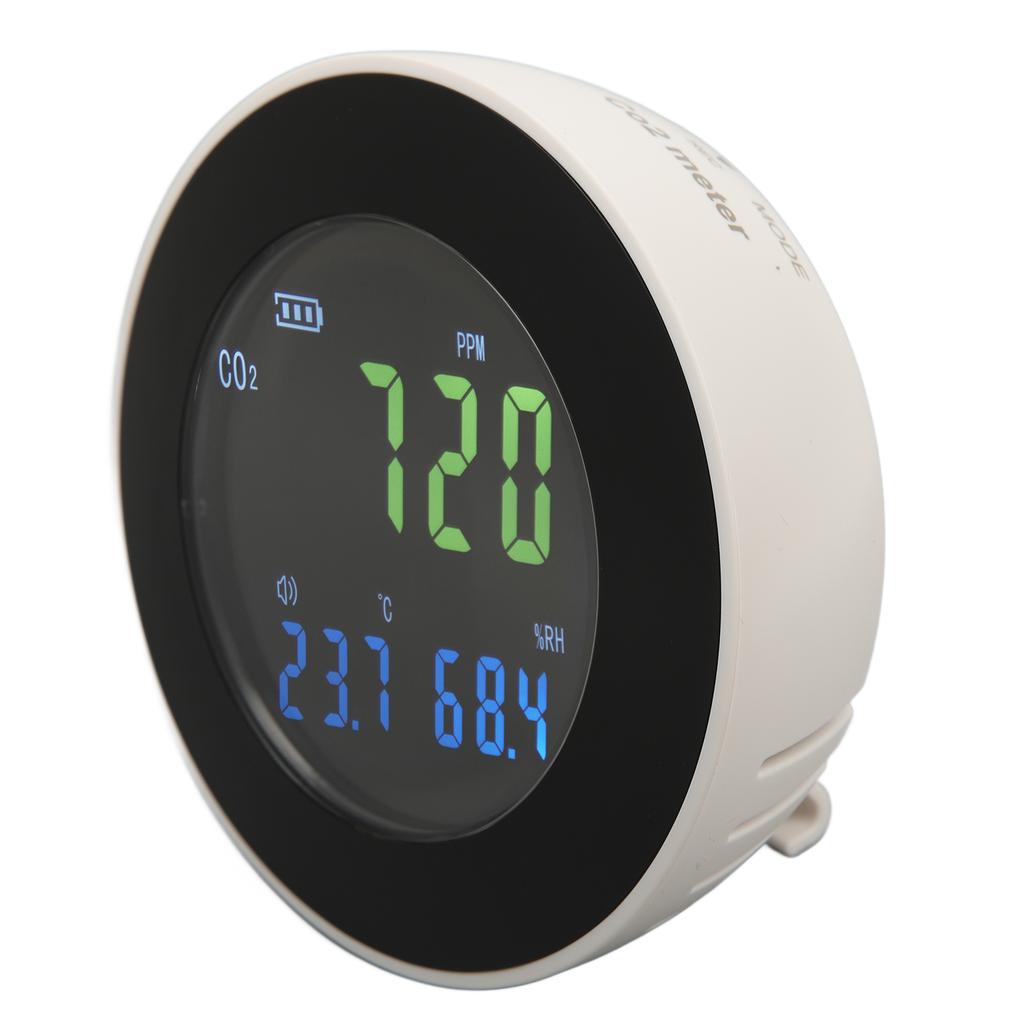 HT 501 CO2 Detector Portable Air Quality Monitor Carbon Dioxide Detector for Home Office