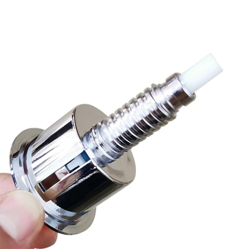 Toilet Dual Flush Round Shape Push Button Round Shape Electroplating Water Tanks