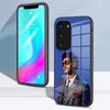 The W-Weeknd XO Singer Phone Case For Samsung S26 S25 S24 FE S23 S22 S21 Plus S20 Ultra Note20Ultra Black Glass Cover