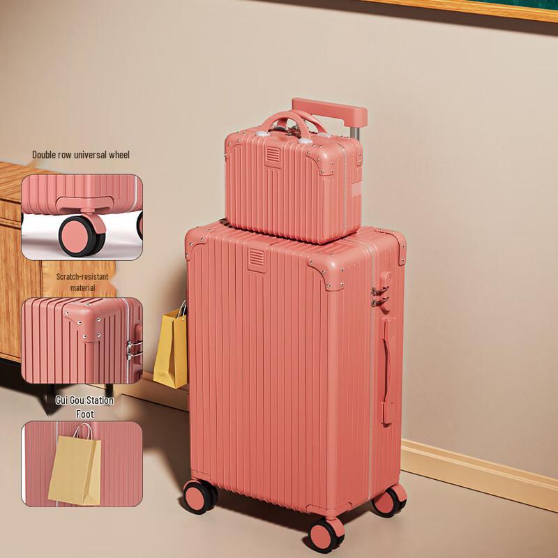 KarLot Vintage Nested Luggage Set 28 inches